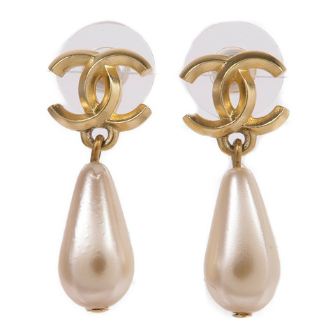 CHANEL PVC/金屬Earrings耳環