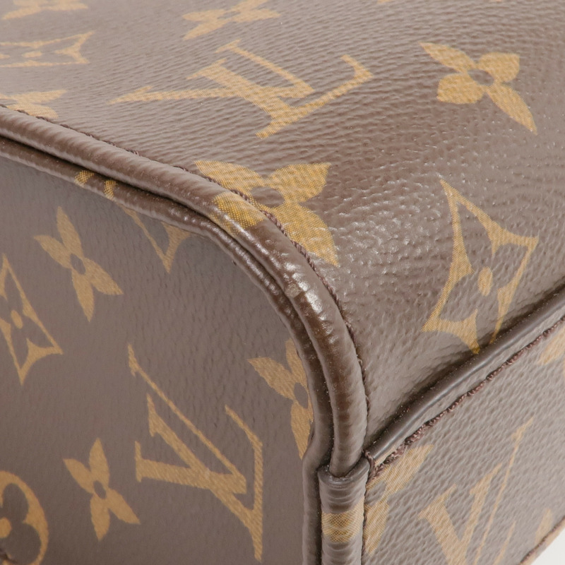 LOUIS VUITTON Monogram Sac Plat BB金扣手挽肩背兩用袋-6