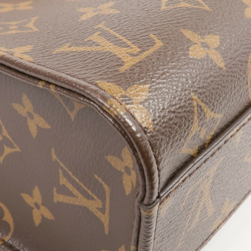 LOUIS VUITTON Monogram Sac Plat BB金扣手挽肩背兩用袋-8