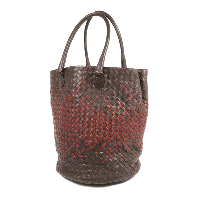 BOTTEGA VENETA 織紋皮革Shoulder Tote肩背袋/手挽袋-1