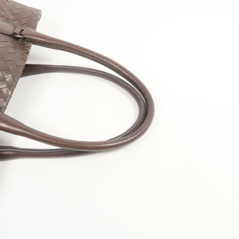 BOTTEGA VENETA 織紋皮革Shoulder Tote肩背袋/手挽袋-8