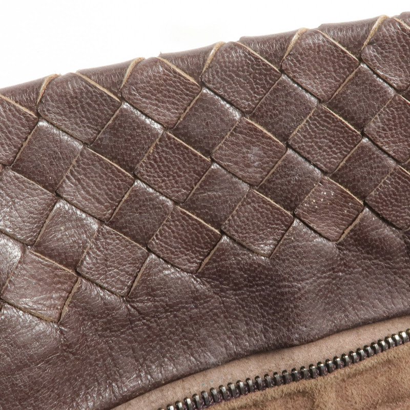 BOTTEGA VENETA 織紋皮革Shoulder Tote肩背袋/手挽袋-13