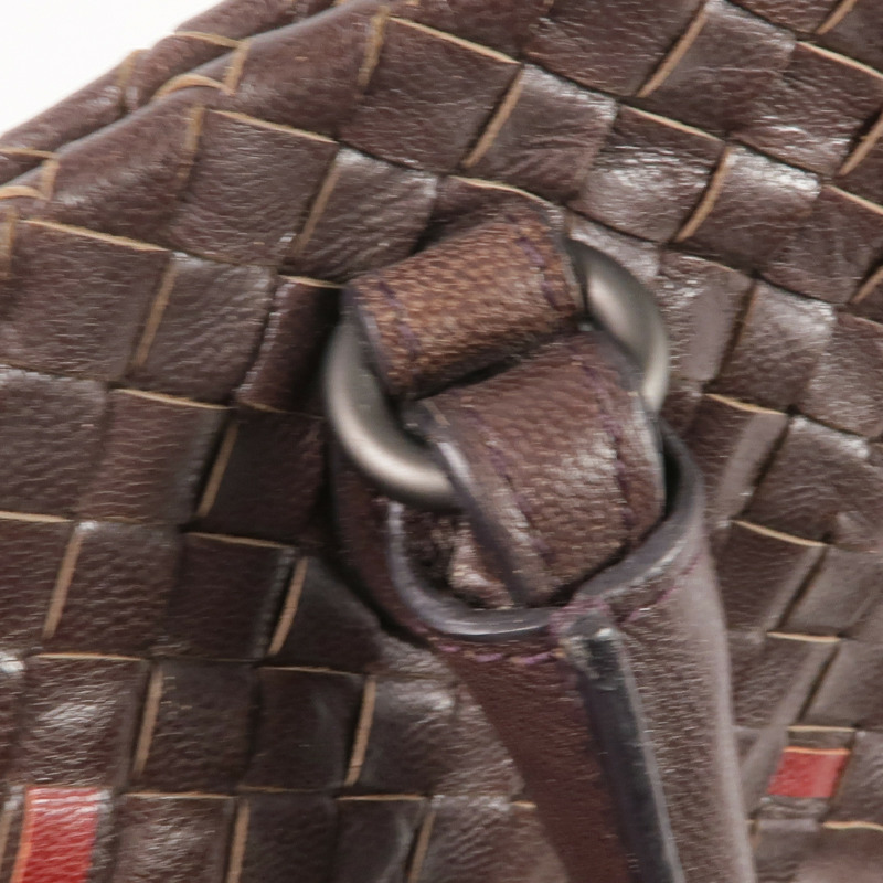 BOTTEGA VENETA 織紋皮革Shoulder Tote肩背袋/手挽袋-17