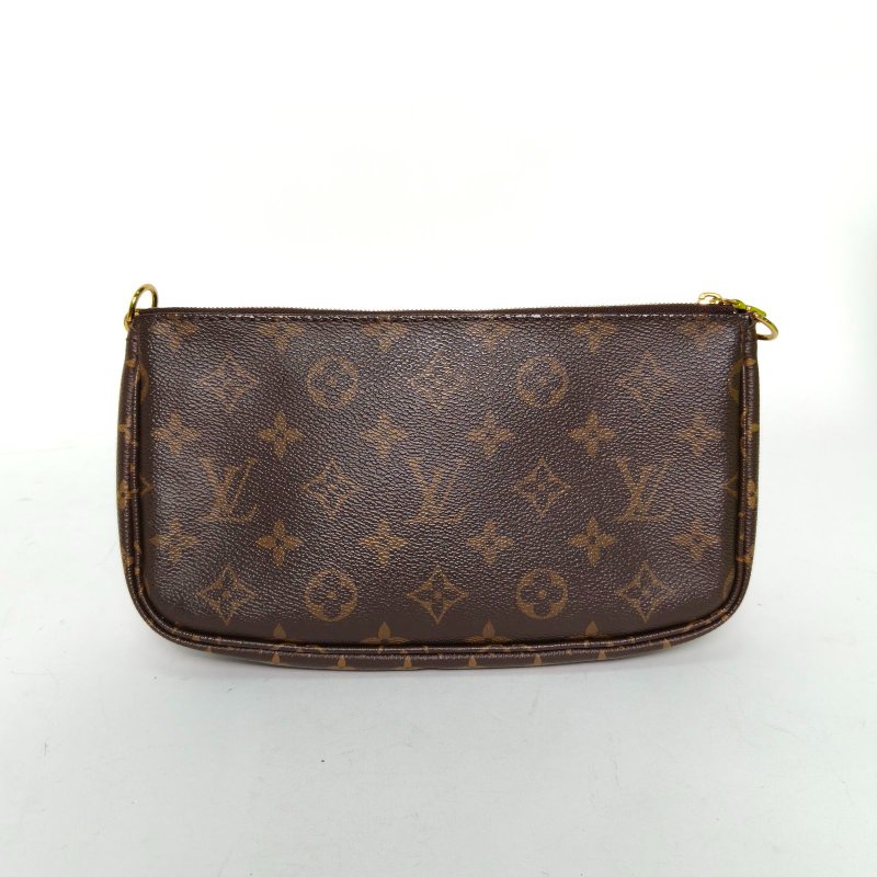 LOUIS VUITTON MultiPochetteAccessoires五合一粉肩帶老花PVC2021肩背包-2