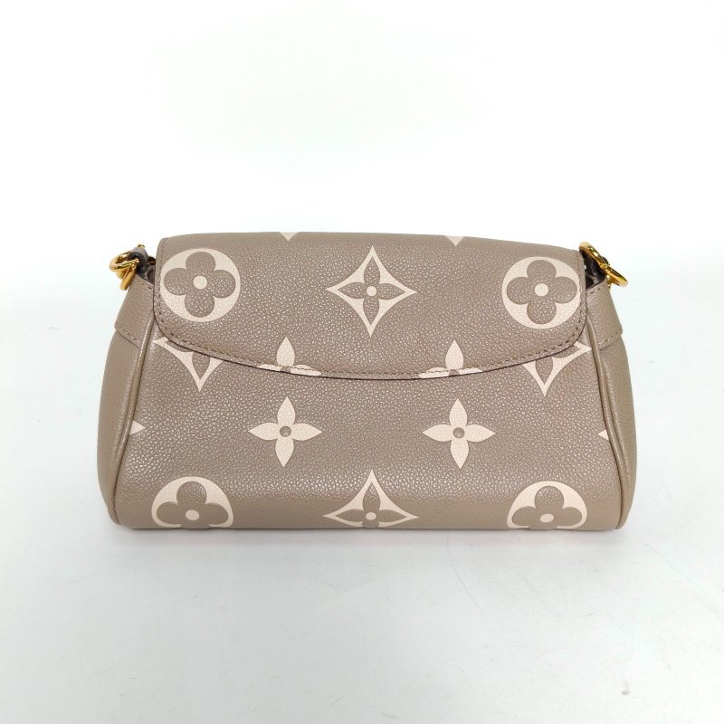 LOUIS VUITTON Favorite鏈條雲朵包牛皮晶片灰色肩背包-2