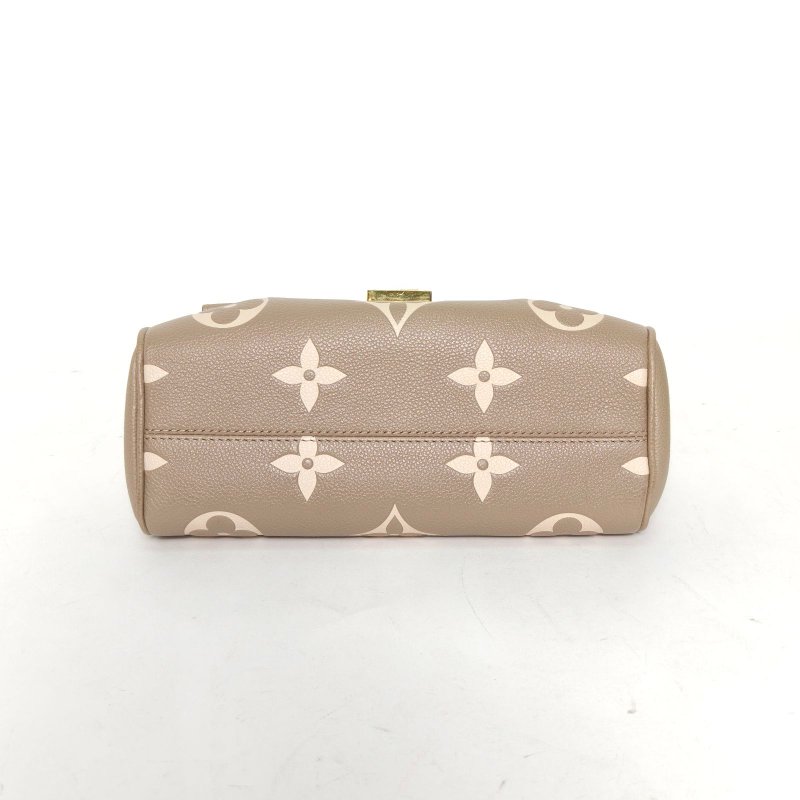 LOUIS VUITTON Favorite鏈條雲朵包牛皮晶片灰色肩背包-4
