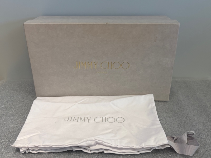 JIMMY CHOO 星形鉚釘平底芭蕾舞鞋 （黑-37）-9