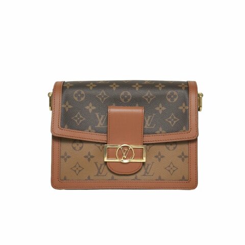 LOUIS VUITTON Dauphine達芙妮中號25老花PVC 2020