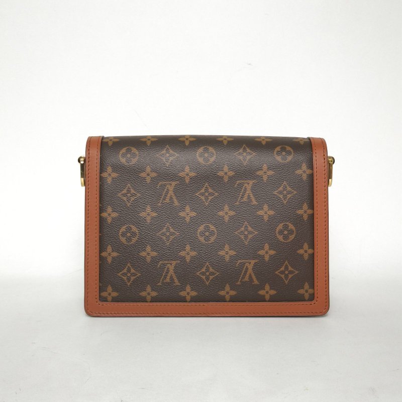 LOUIS VUITTON Dauphine達芙妮中號25老花PVC 2020-5