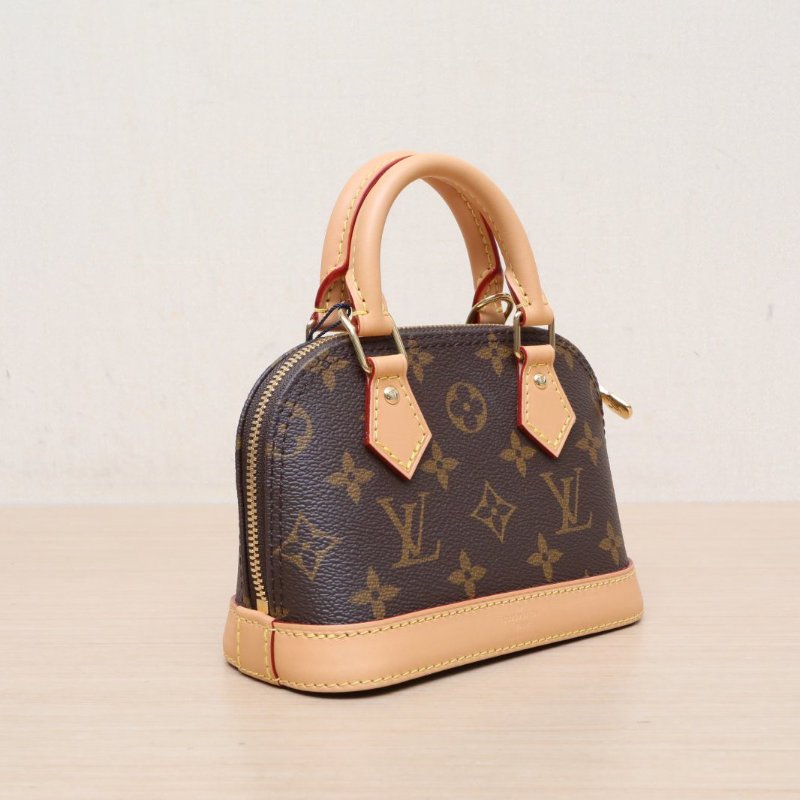 LOUIS VUITTON老花PVC芯片ALMA貝殼包NANO 18-5