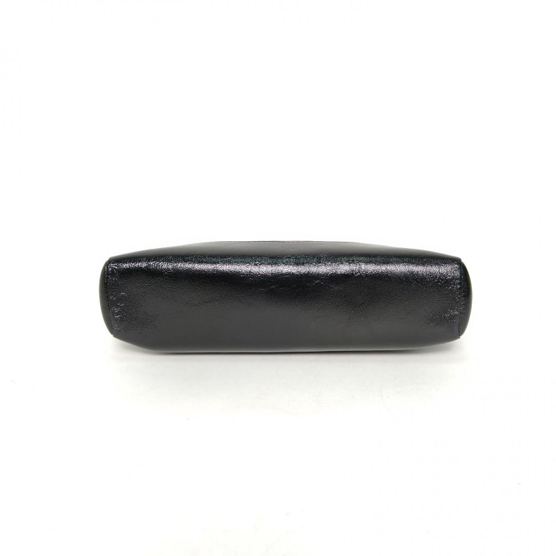 CHANEL 31Bag24B/23*22黑色羊皮晶片開金扣肩背包-4