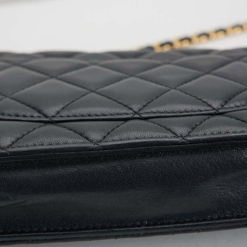 二手Chanel woc 黑金羊-8