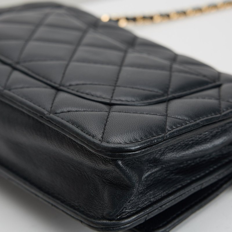 二手Chanel woc 黑金羊-9