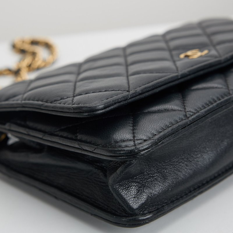 二手Chanel woc 黑金羊-11