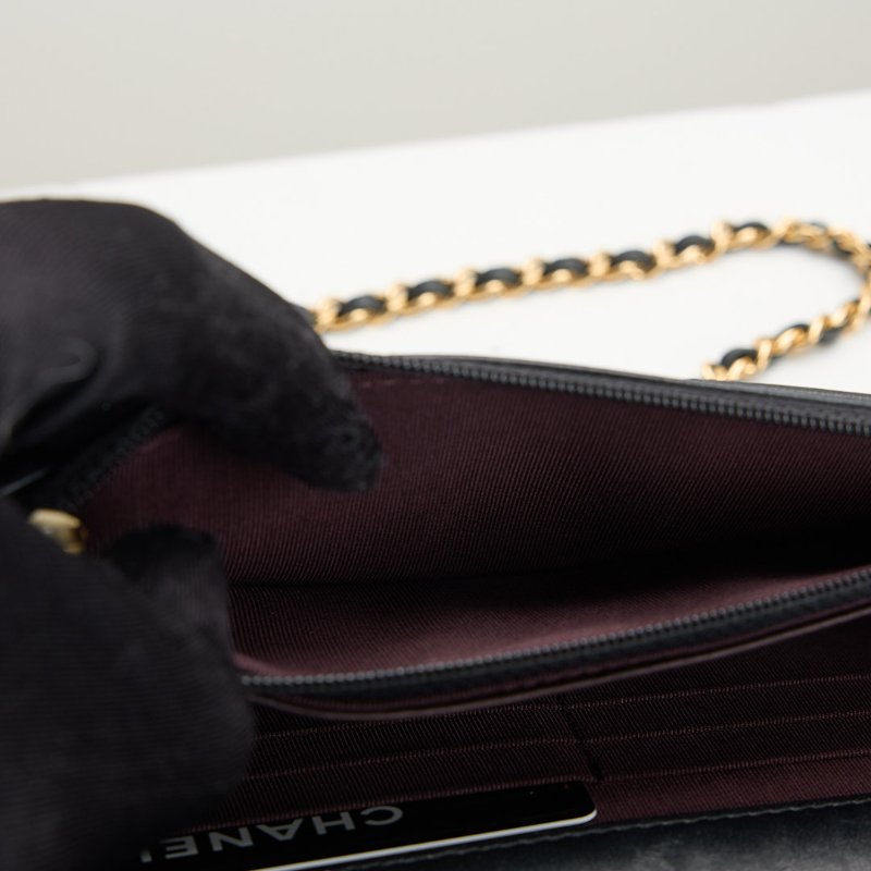 二手Chanel woc 黑金羊-19