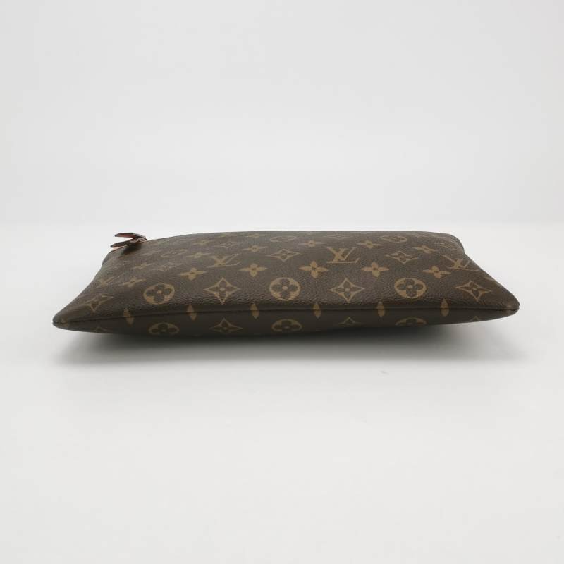 Louis Vuitton(LV)Daily牛皮Monogram印花手拿包芯片款-4