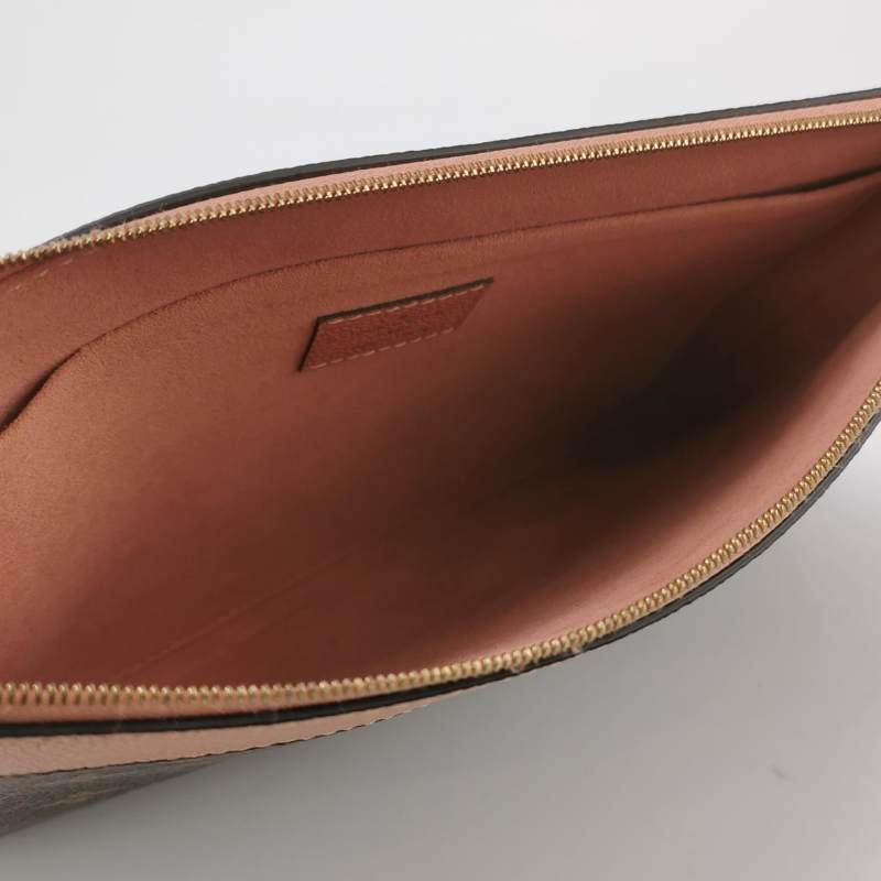 Louis Vuitton(LV)Daily牛皮Monogram印花手拿包芯片款-5