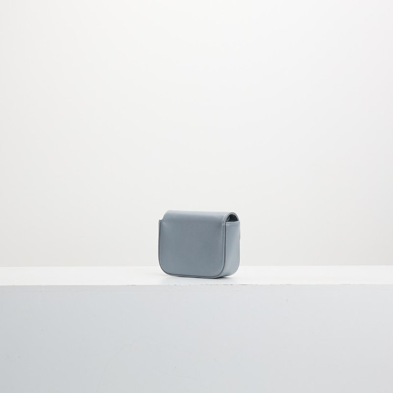 二手Celine mini凱旋門小包/霧霾藍-2