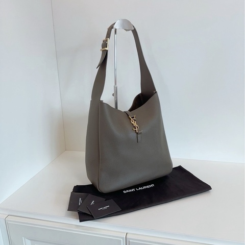 【99新🆕】YSL  Le5à7 Hobo腋下包 水桶包 Rose同款大號