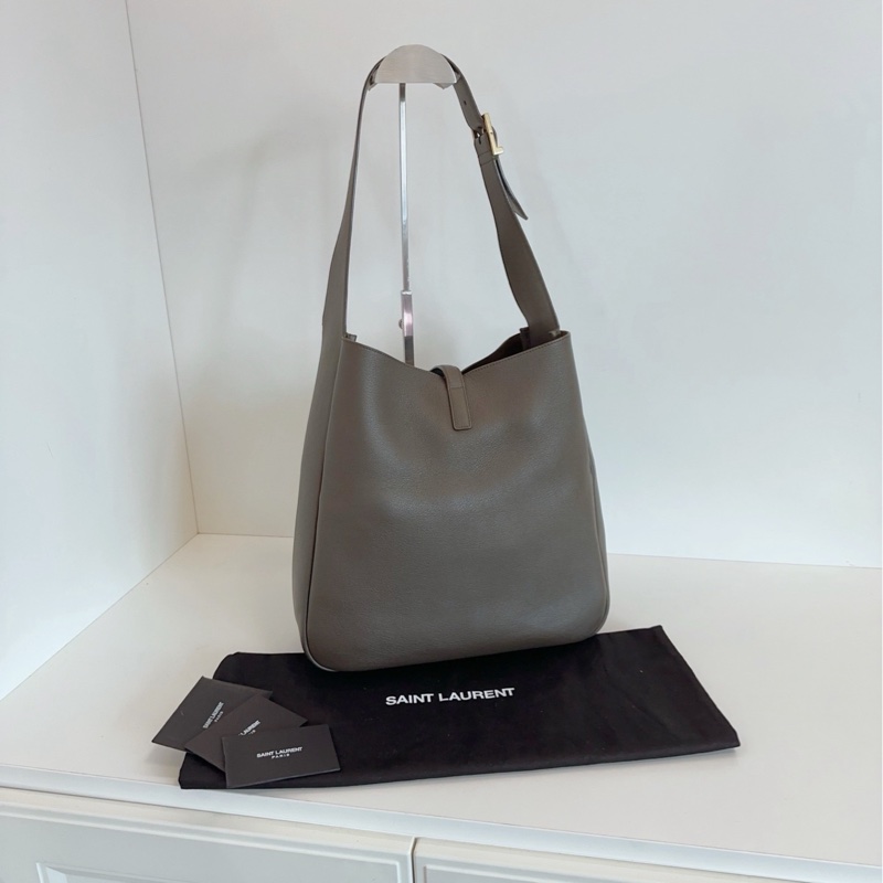 【99新🆕】YSL  Le5à7 Hobo腋下包 水桶包 Rose同款大號-1