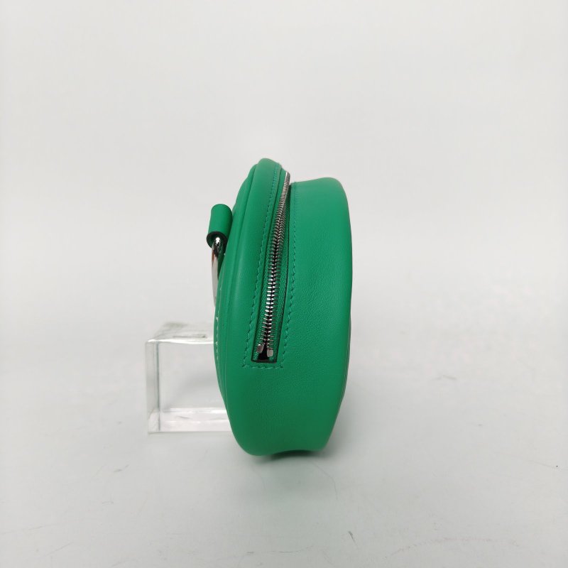 HERMES Roulis豬鼻子intheloop腰包24煙草駝色拼6W薄荷綠Swift皮U刻銀扣肩背包-1