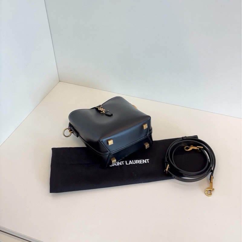 【99新🆕】YSL新晉爆款黑金Le37 mini水桶包斜挎包 手提包-3