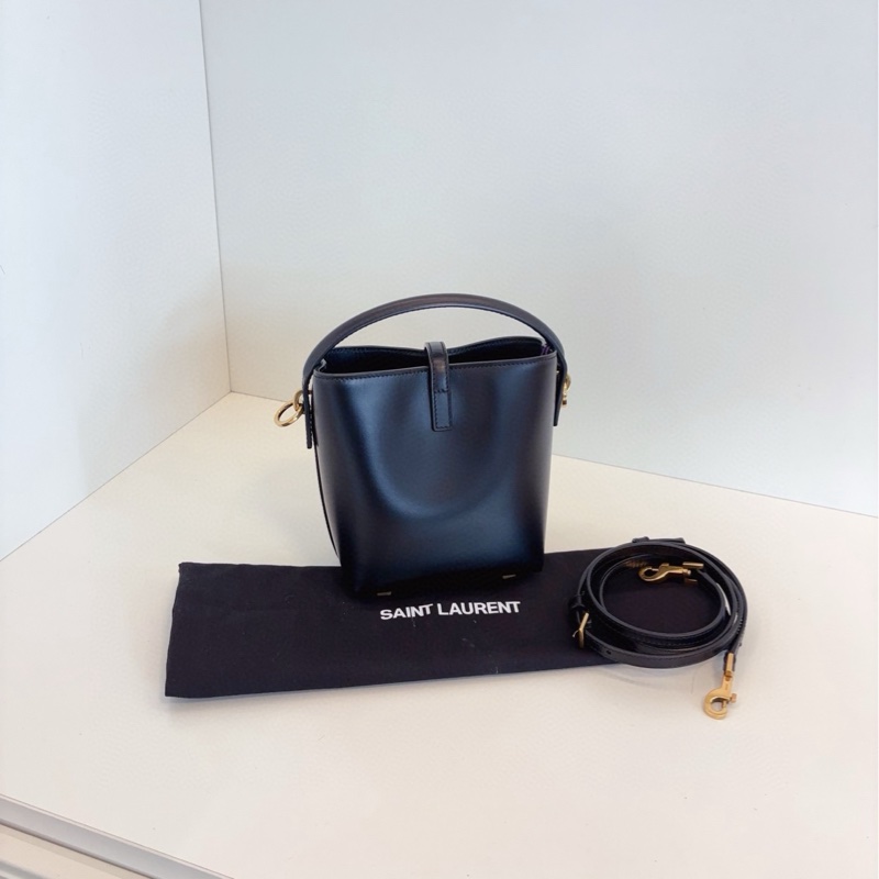 【99新🆕】YSL新晉爆款黑金Le37 mini水桶包斜挎包 手提包-6