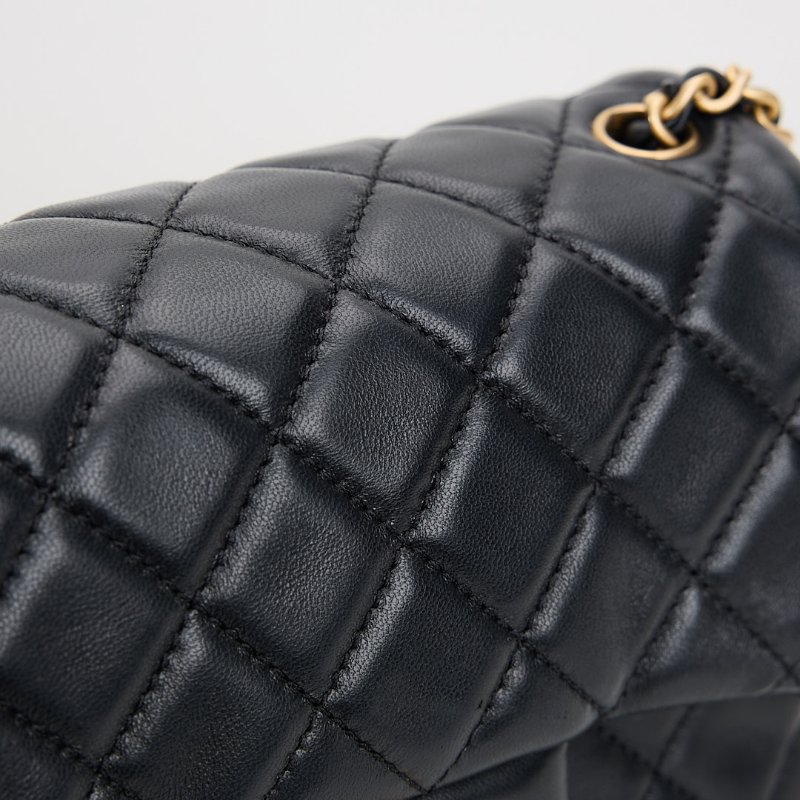 二手Chanel 金球方胖/黑金-18