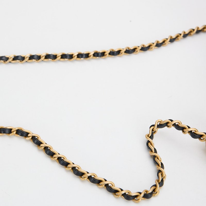 二手Chanel 金球方胖/黑金-21