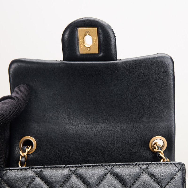 二手Chanel 金球方胖/黑金-23