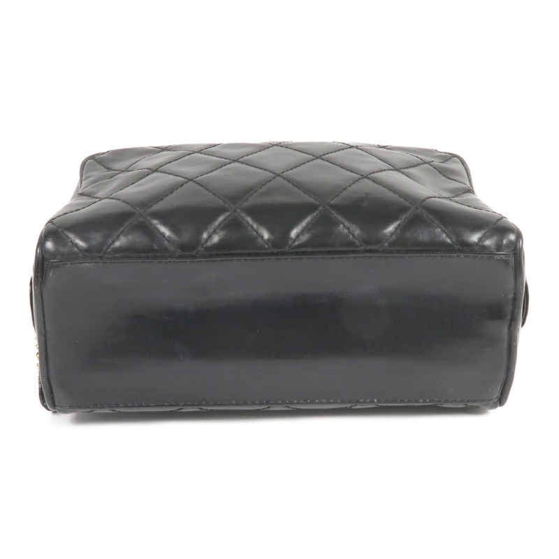 CHANEL 羊皮皮革Pouch金扣手拿包-3