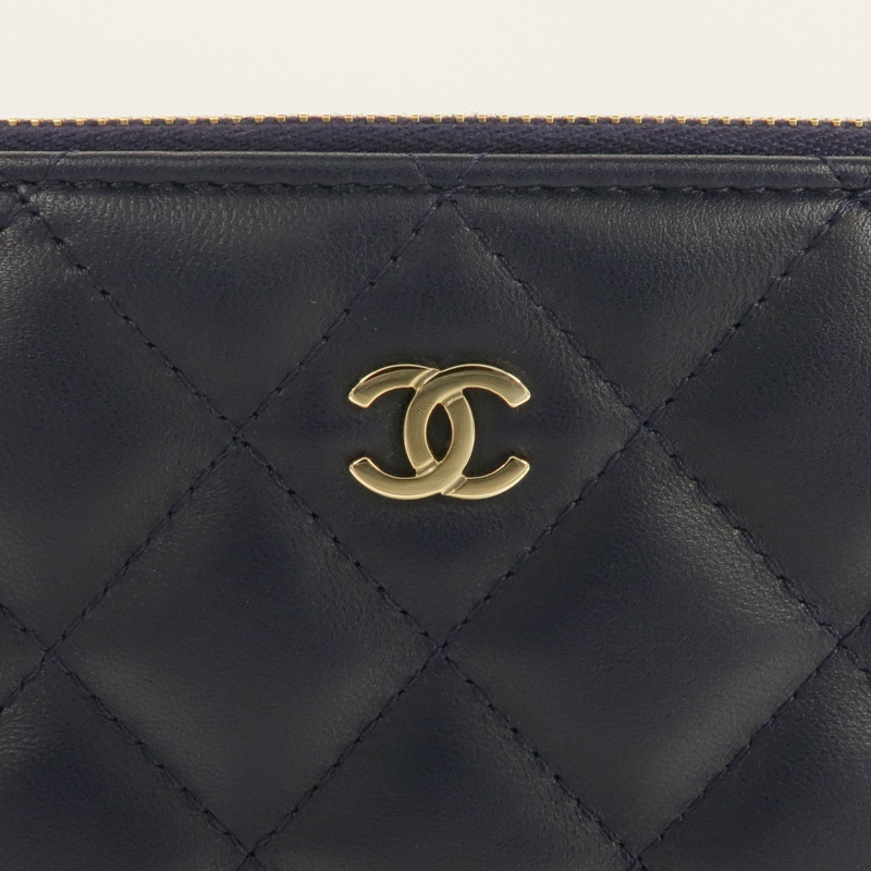 CHANEL 羊皮皮革Clutch Bag金扣手挽袋-10