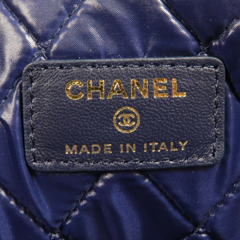 CHANEL 羊皮皮革Clutch Bag金扣手挽袋-12