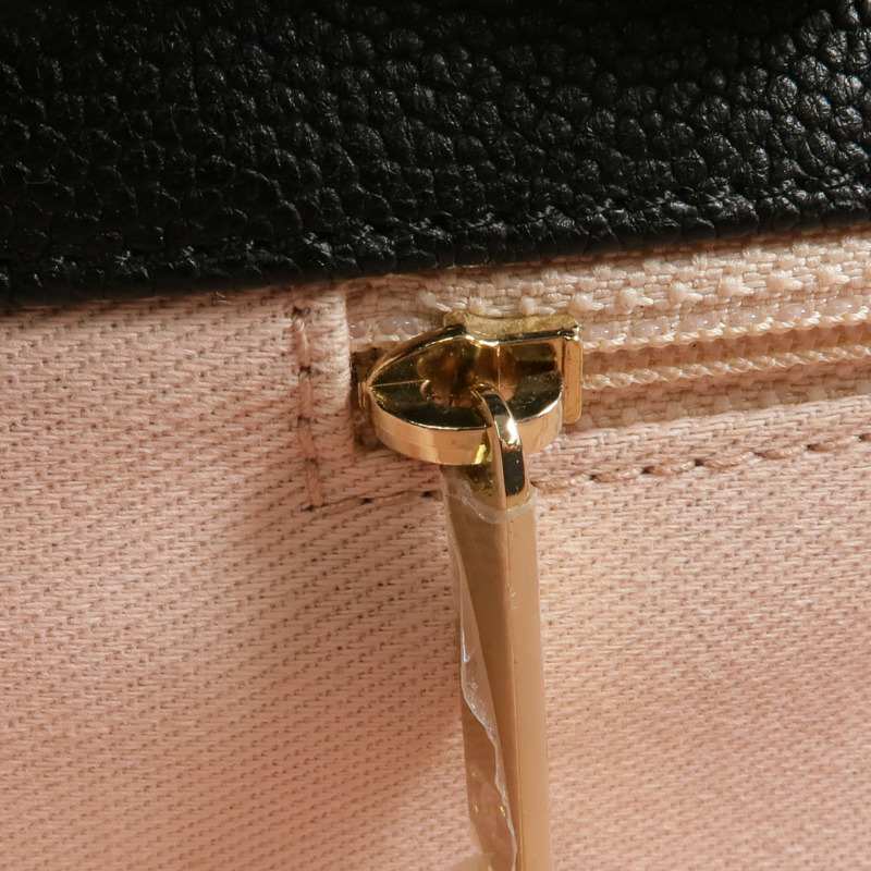 CHANEL 牛皮皮革Chain Shoulder金扣鏈帶肩背袋-12