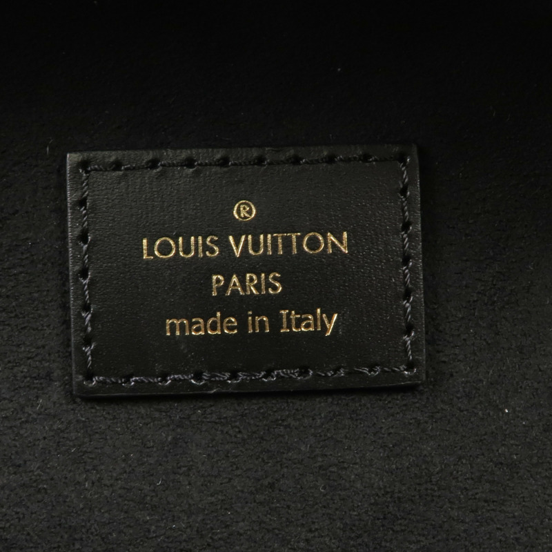 LOUIS VUITTON Monogram/Monogram Reverse Vanity PM金扣手挽肩背兩用袋棕色-13