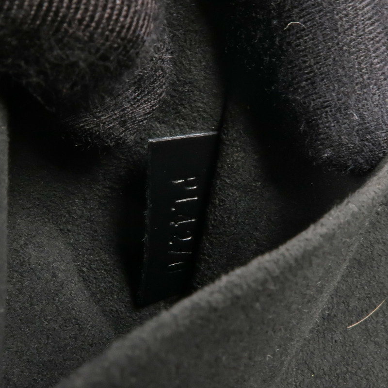 LOUIS VUITTON Monogram/Monogram Reverse Vanity PM金扣手挽肩背兩用袋棕色-14