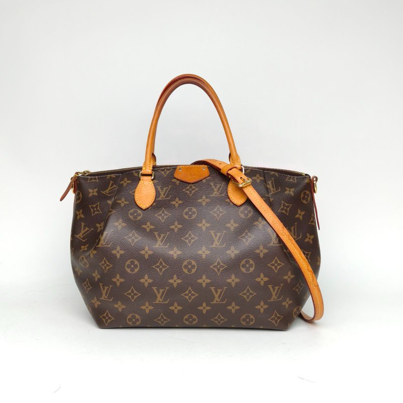 LOUIS VUITTON TIVOLI餃子包小號25拼老花牛皮/PVC201625牛皮拼PVC肩背包-0