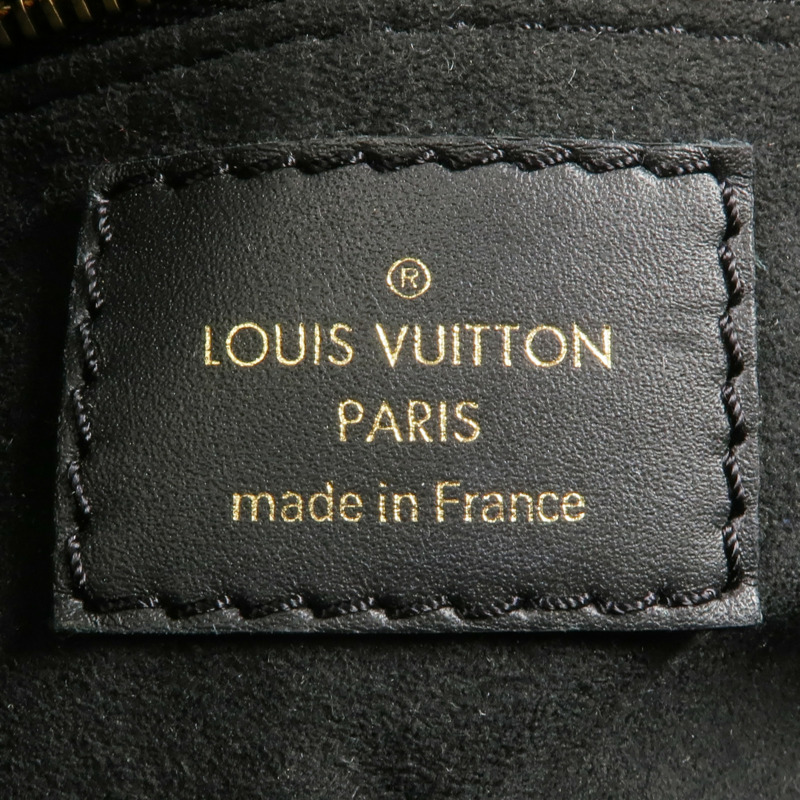 LOUIS VUITTON Monogram Petite Malle Souple金扣手挽肩背兩用袋棕色-12