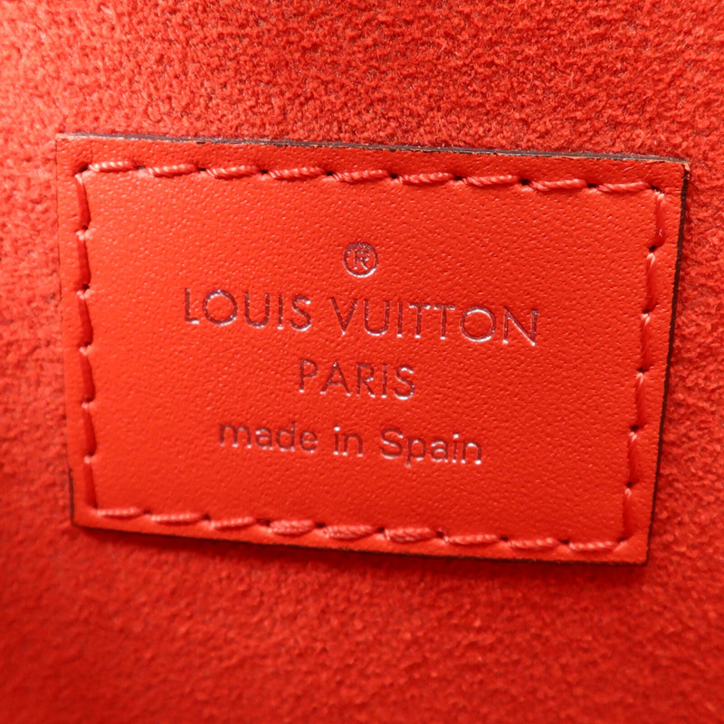 LOUIS VUITTON Epi Neverfull MM銀扣肩背袋-5