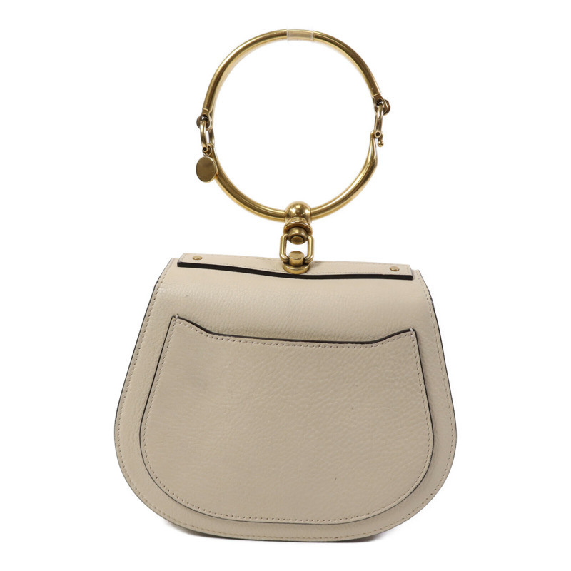 Chloe 牛皮皮革Nile金扣手挽肩背兩用袋-2