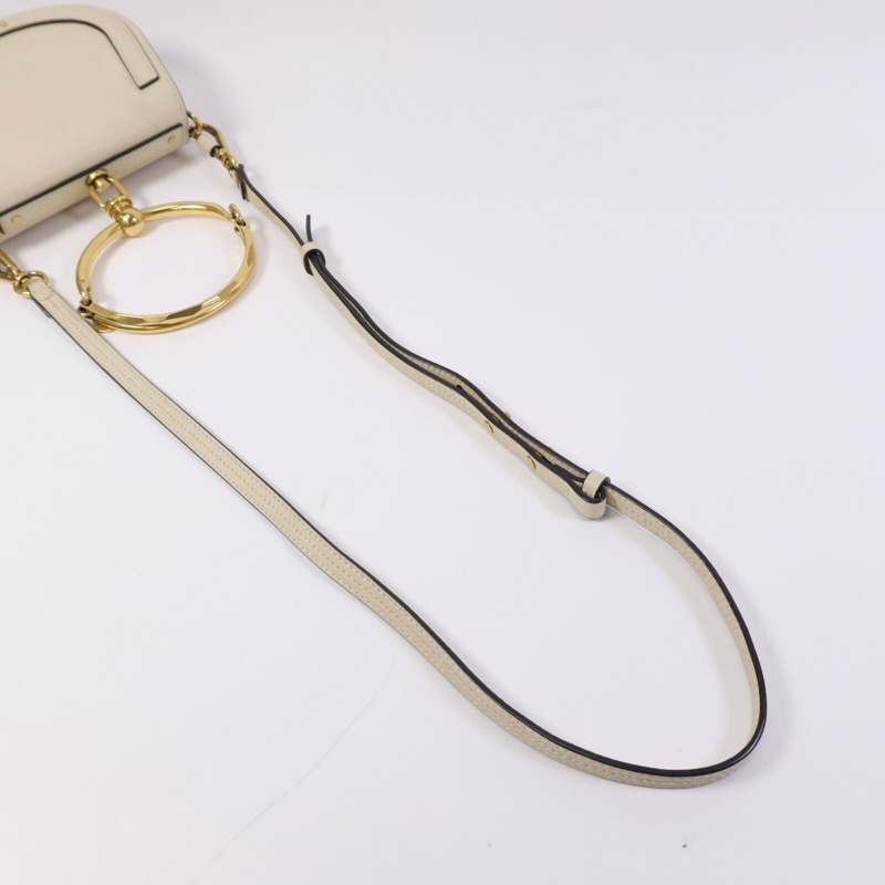 Chloe 牛皮皮革Nile金扣手挽肩背兩用袋-9