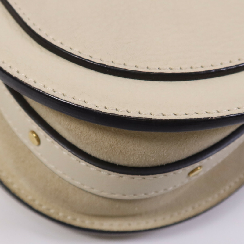 Chloe 牛皮皮革Nile金扣手挽肩背兩用袋-12