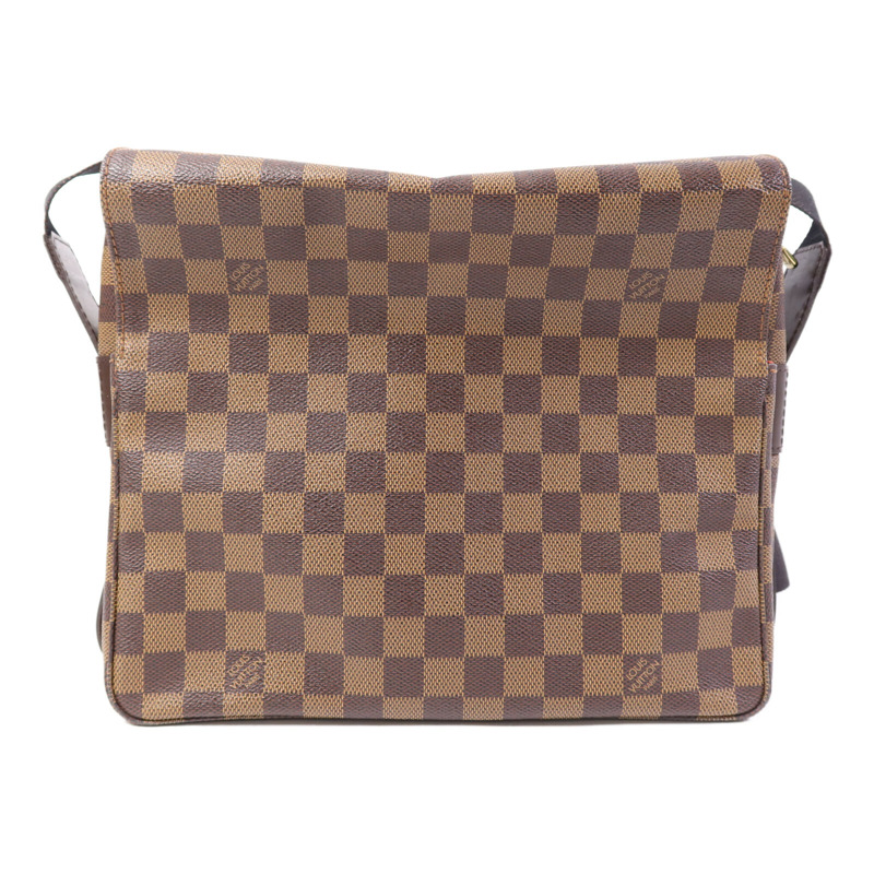 LOUIS VUITTON Damier Naviglio金扣肩背袋-2