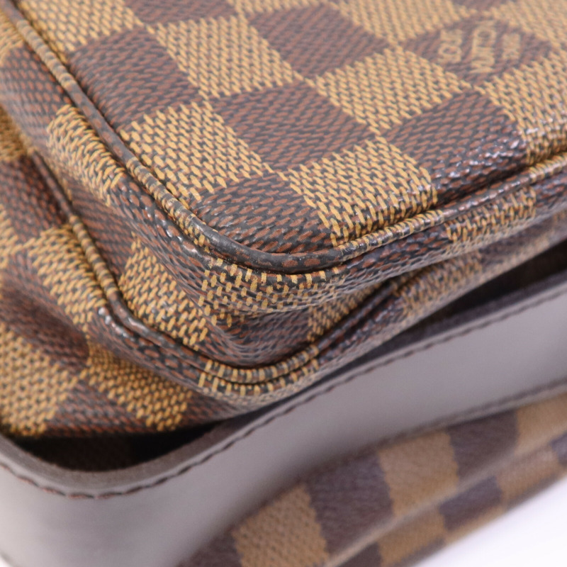 LOUIS VUITTON Damier Naviglio金扣肩背袋-11