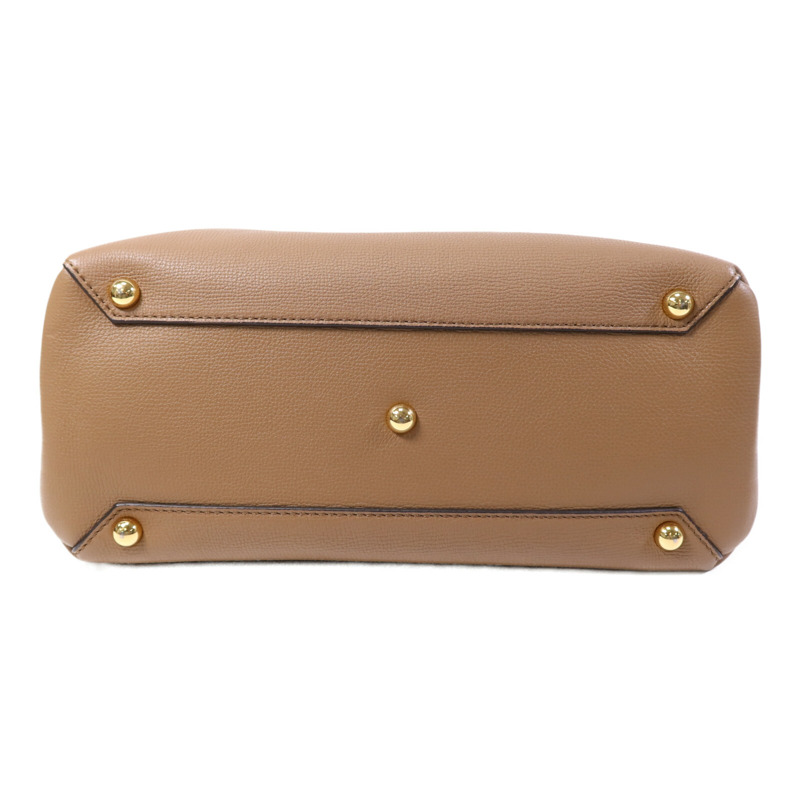 BURBERRY 牛皮皮革2 Way Shoulder Bag金扣手挽肩背兩用袋-3