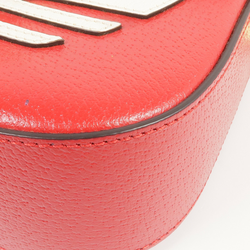 GUCCI 牛皮皮革Gucci x Adidas Horsebit 1955金扣肩背袋-10