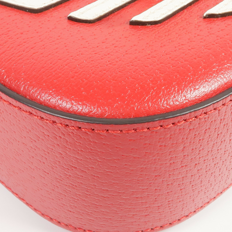 GUCCI 牛皮皮革Gucci x Adidas Horsebit 1955金扣肩背袋-11