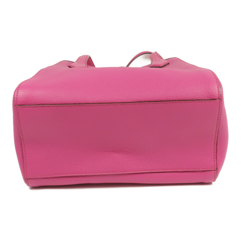 FENDI 牛皮皮革Origami Medium金扣肩背袋-3