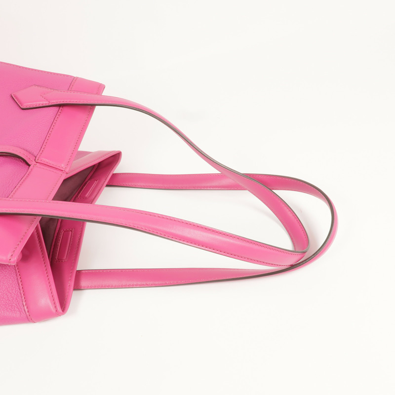 FENDI 牛皮皮革Origami Medium金扣肩背袋-7