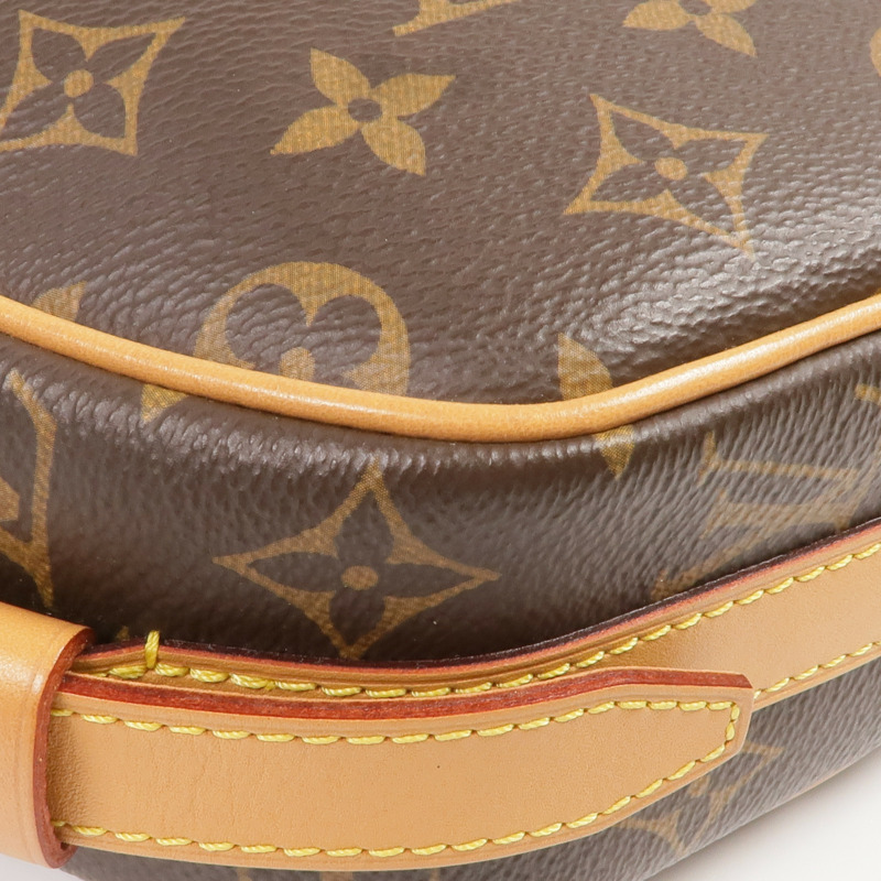 LOUIS VUITTON Monogram Boite Chapeau Souple金扣肩背袋棕色-11